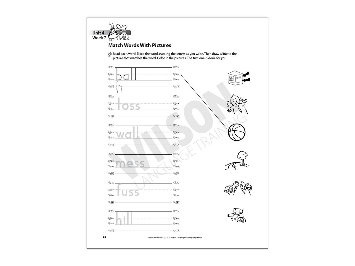 Fundations Practice Book Level 1